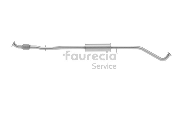 Faurecia Forreste lyddæmper FS13002 Forreste lyddæmper Faurecia FS13002