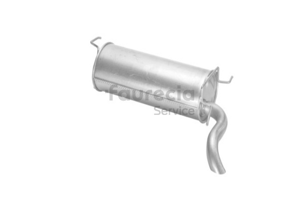 Bakre eksospotte (FS15005) fra Faurecia for CITROËN AX Hatchback 10 (32 KW / 44 HK / Fra 1986)