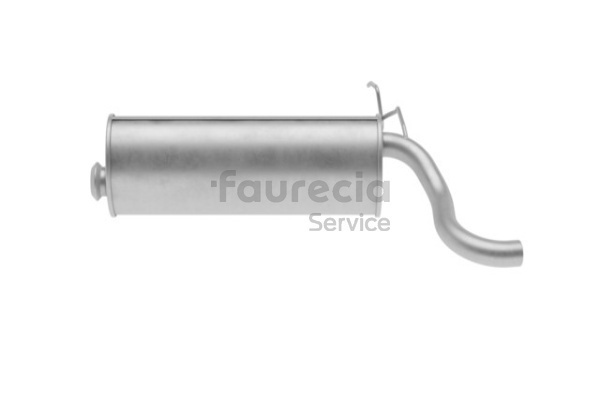 OEM 96012772 Faurecia Takaäänenvaimentaja FS15060 varten PEUGEOT, CITROЁN
