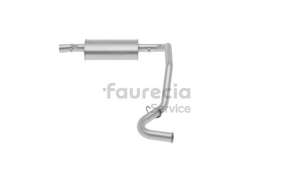 OEM 1730H2 Faurecia Bakre eksospotte FS15146 for PEUGEOT, CITROЁN, FIAT, ALFA ROMEO, LANCIA