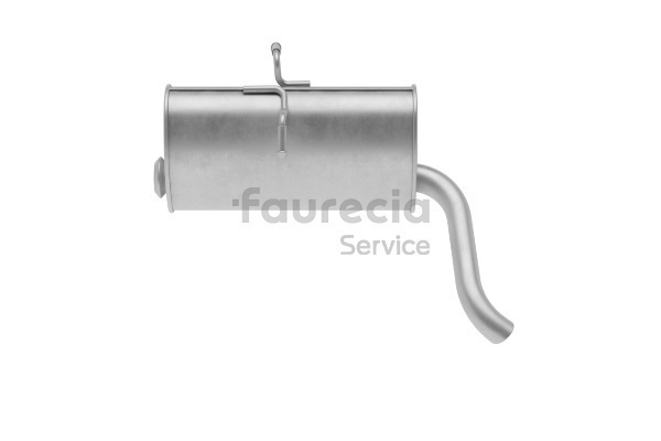 OEM 1730N6 Faurecia Takaäänenvaimentaja FS15167 varten PEUGEOT, CITROЁN, TALBOT
