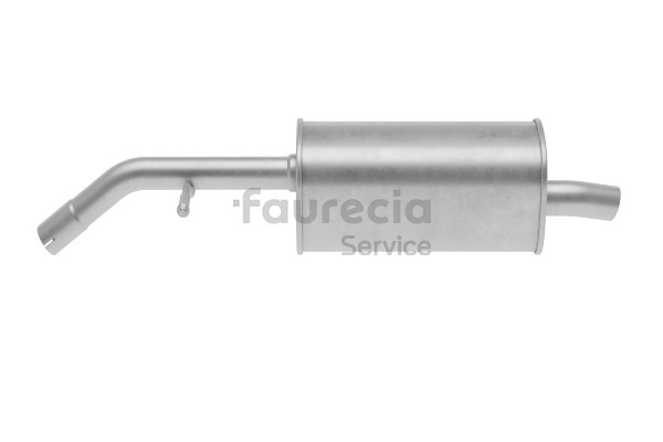 OEM 1726NQ Faurecia Takaäänenvaimentaja FS15246 varten PEUGEOT, CITROЁN