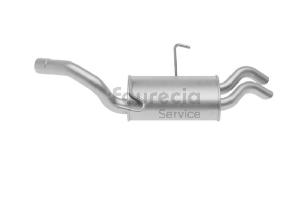 Lyddemper eksos / bakre lyddemper Faurecia FS15257