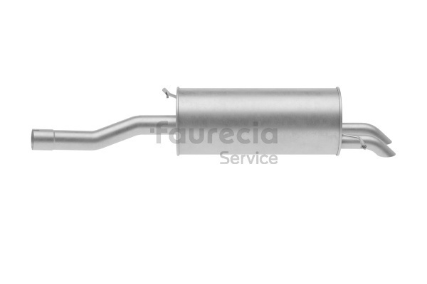 OEM 173037 Faurecia Takaäänenvaimentaja FS15285 varten PEUGEOT, CITROЁN