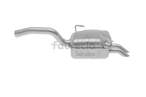 OEM 1726LZ Faurecia Takaäänenvaimentaja FS15290 varten PEUGEOT, CITROЁN, FIAT, LANCIA