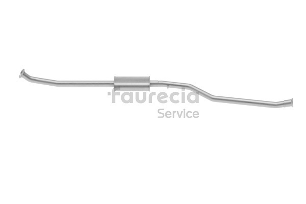 OEM 1717P2 Faurecia Keskiäänenvaimentaja FS15345 varten PEUGEOT, CITROЁN, TALBOT