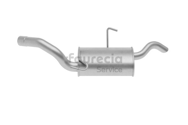 Lyddemper eksos / bakre lyddemper Faurecia FS15385