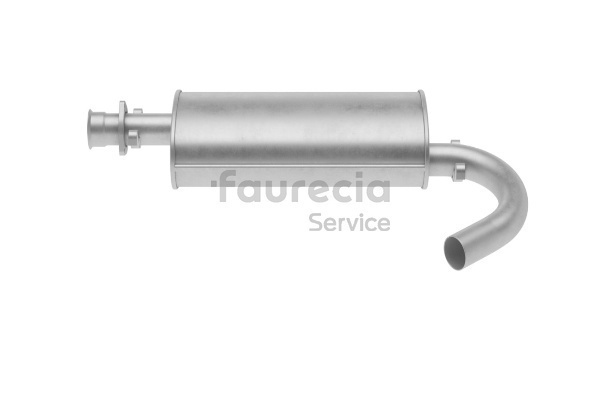 OEM 1726A8 Faurecia Midtre lydpotte FS15391 for PEUGEOT, CITROЁN, FIAT