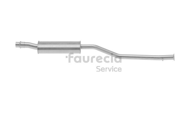 OEM 1717AH Faurecia Keskiäänenvaimentaja FS15438 varten PEUGEOT, CITROЁN, DS