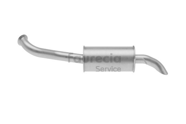 OEM 96048418 Faurecia Marmitta FS15489 per PEUGEOT, CITROЁN