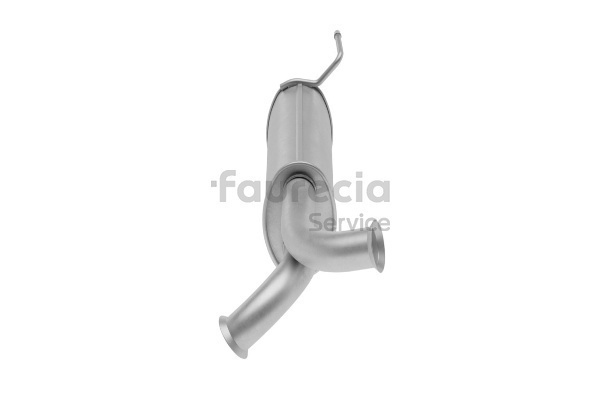 OEM 96119136 Faurecia Keskiäänenvaimentaja FS15498 varten PEUGEOT, CITROЁN