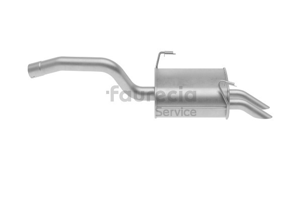 OEM 1726LZ Faurecia Takaäänenvaimentaja FS15511 varten PEUGEOT, CITROЁN, FIAT, LANCIA