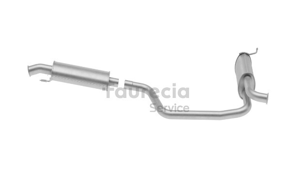 OEM 171746 Faurecia Keskiäänenvaimentaja FS15589 varten PEUGEOT, CITROЁN, DS