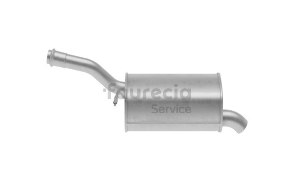 OEM 1730A0 Faurecia Takaäänenvaimentaja FS15637 varten PEUGEOT, CITROЁN, DS
