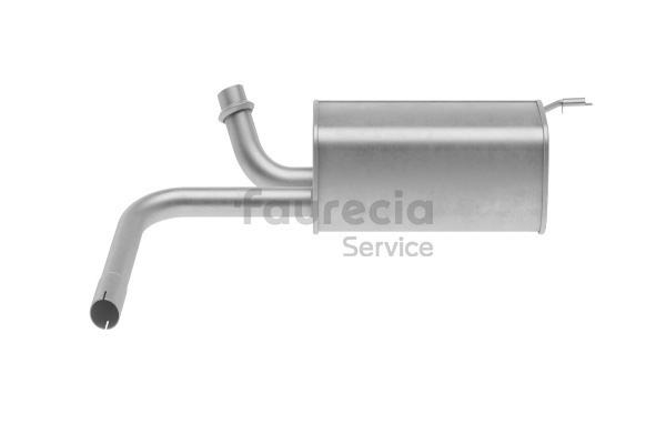 Lyddemper eksos / bakre lyddemper Faurecia FS15727