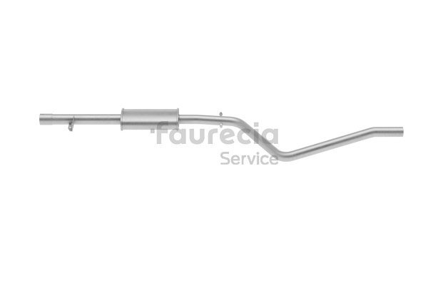 Fremre eksospotte (FS16002) fra Faurecia for DACIA LOGAN (LS_) 1.6 (LSOB, LSOD, LSOF, LSOH) (64 KW / 87 HK / Fra 2004)