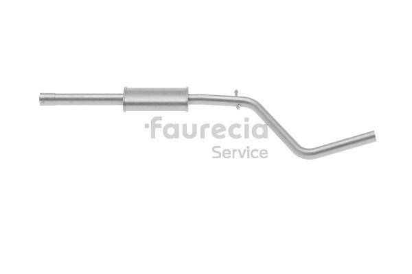 Faurecia Forreste lyddæmper (FS16009) til DACIA SANDERO 1.4 MPI LPG (53 KW / 72 HK / fra 2009)
