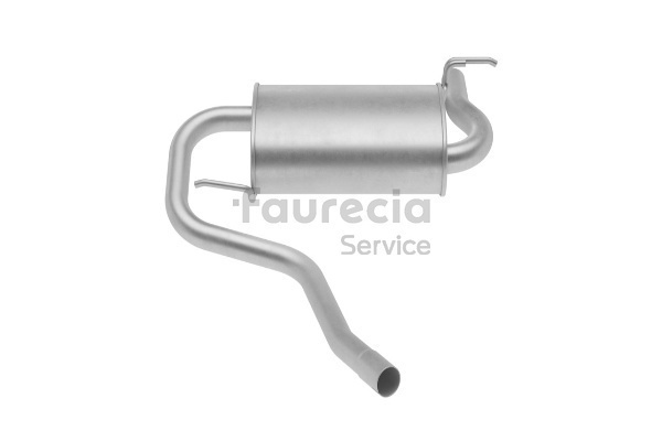 OEM 200101179R Faurecia Takaäänenvaimentaja FS16016 varten RENAULT, DACIA