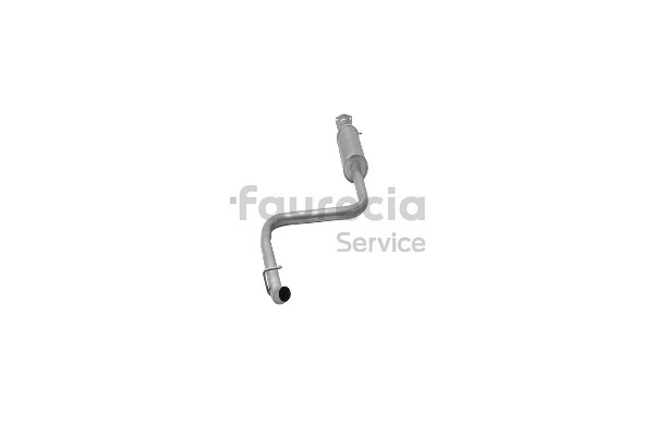 OEM 96311377 Faurecia Keskiäänenvaimentaja FS17003 varten CHEVROLET, DAEWOO, DAF
