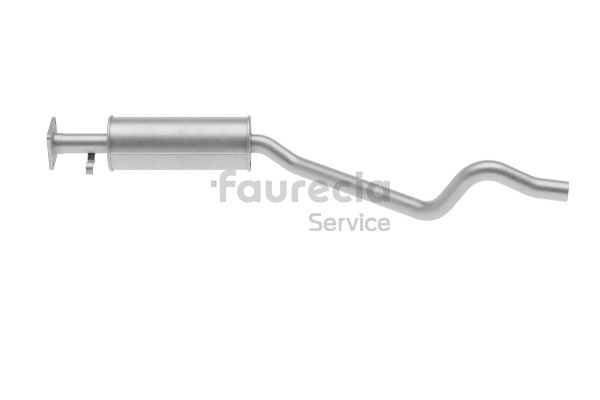 Faurecia Forreste lyddæmper (FS17027) til DAEWOO NEXIA (KLETN) 1.5 16V (08, 68) (66 KW / 90 HK / fra 1995)