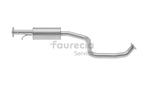 OEM 96264076 Faurecia Keskiäänenvaimentaja FS17055 varten OPEL, CHEVROLET, DAEWOO