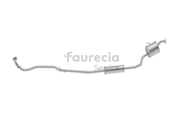 OEM 17410B2060 Faurecia Etuäänenvaimentaja FS18025 varten DAIHATSU