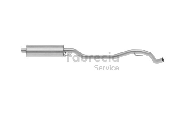 Faurecia Fremre eksospotte FS25003 Forreste lyddemper Faurecia FS25003