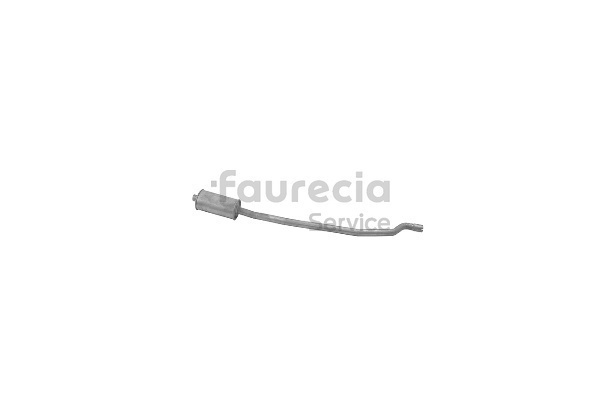 OEM 4350188 Faurecia Keskiäänenvaimentaja FS25017 varten FIAT, ALFA ROMEO, LANCIA
