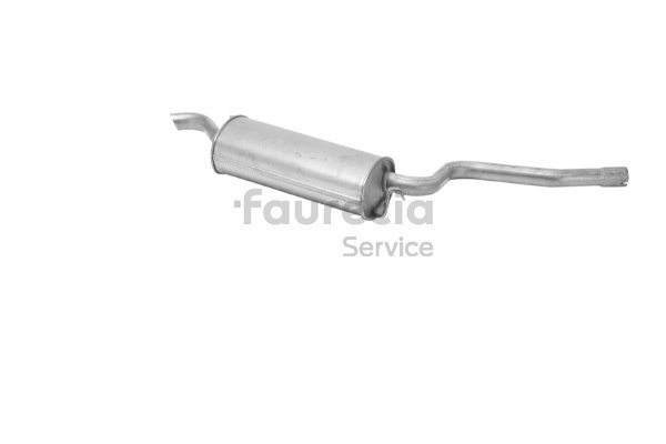 Bakre eksospotte (FS25054) fra Faurecia for FIAT CINQUECENTO (170) 0.9 i.e. (170AC) (30 KW / 41 HK / Fra 1991)