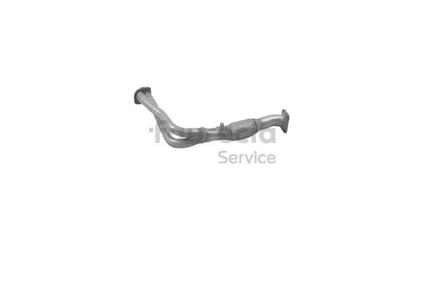 OEM 7632569 Faurecia Pakoputki FS25257 varten FIAT, ALFA ROMEO, LANCIA, AUTOBIANCHI