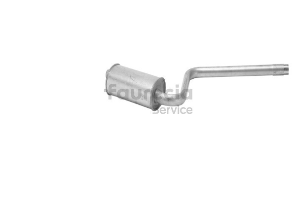 Midterste lyddæmper Faurecia FS25276