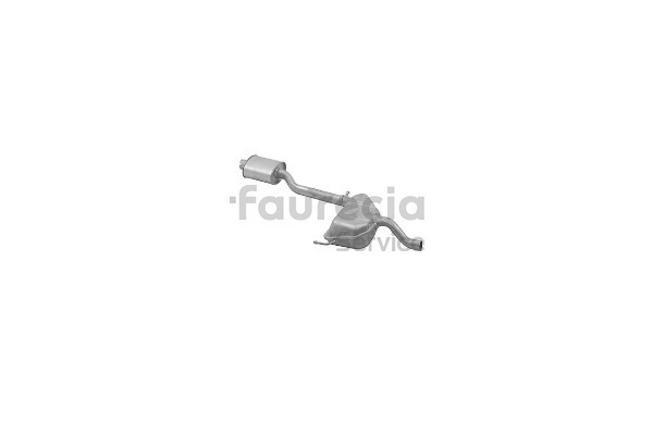 Forreste lyddæmper Faurecia FS25289