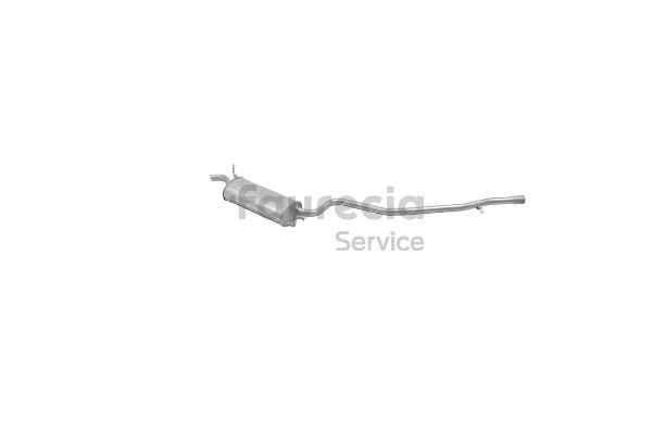 OEM 46559847 Faurecia Marmitta FS25358 per FIAT, ALFA ROMEO, LANCIA