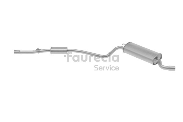 OEM 46559845 Faurecia Marmitta FS25360 per FIAT, ALFA ROMEO, LANCIA