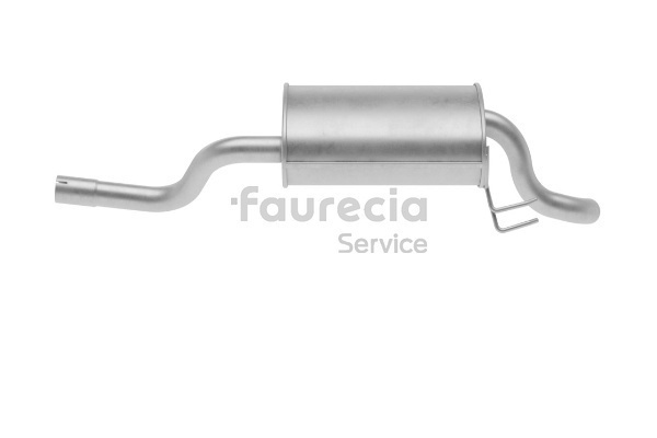 OEM 71765067 Faurecia Takaäänenvaimentaja FS25389 varten FIAT, ALFA ROMEO, LANCIA