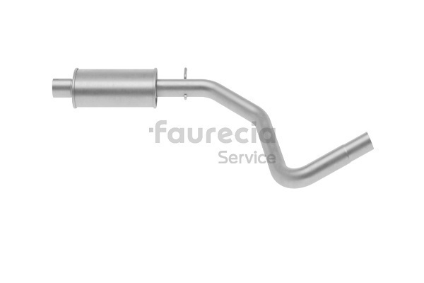 Fremre eksospotte (FS25451) fra Faurecia for FIAT STILO Multi Wagon (192) 1.9 D Multijet (192DXT1B) (110 KW / 150 HK / Fra 2005)