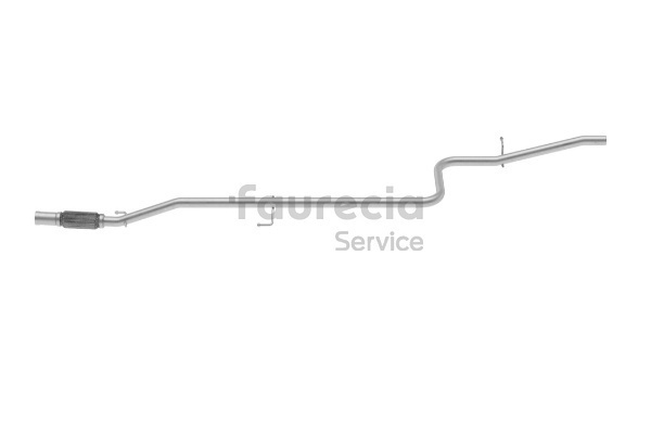 OEM 46837588 Faurecia Pakoputki FS25458 varten FIAT, ALFA ROMEO, LANCIA