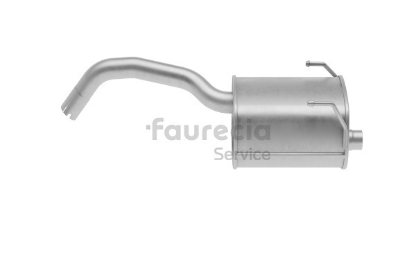 Faurecia Bakre eksospotte FS25657 Lyddemper eksos / bakre lyddemper Faurecia FS25657