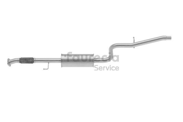 Lyddemper eksos / bakre lyddemper Faurecia FS25677