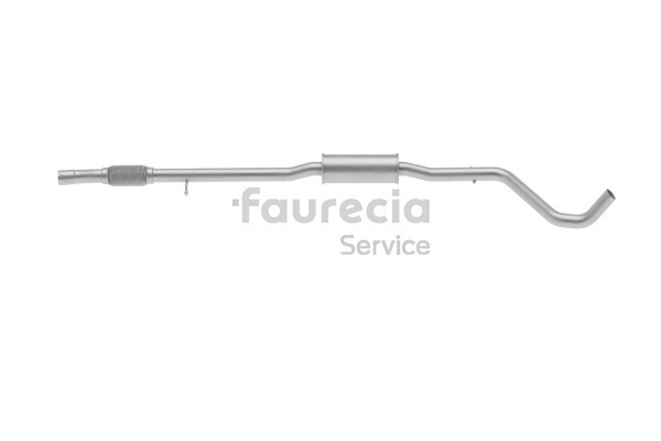 Faurecia Fremre eksospotte FS25706 Forreste lyddemper Faurecia FS25706