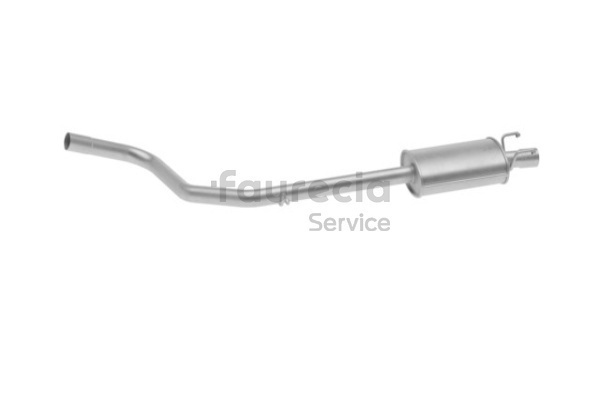 OEM 55189609 Faurecia Keskiäänenvaimentaja FS25742 varten FIAT, ALFA ROMEO, LANCIA