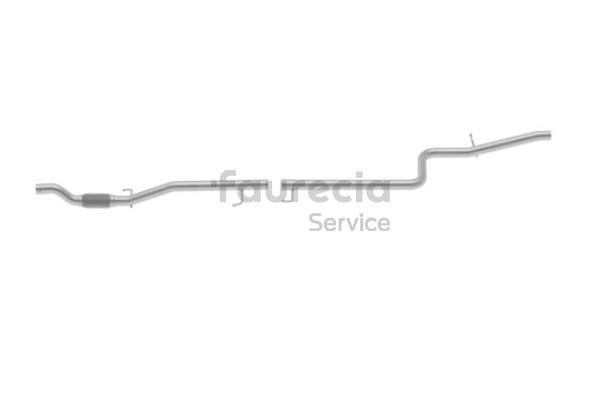 OEM 51709484 Faurecia Pakoputki FS25757 varten FIAT, ALFA ROMEO, LANCIA