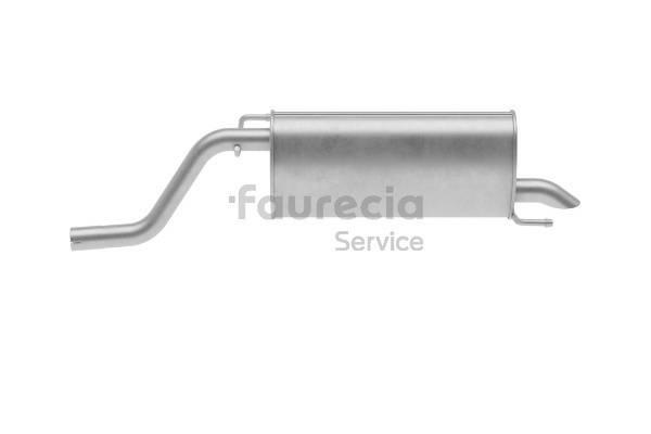 OEM 55700851 Faurecia Takaäänenvaimentaja FS25768 varten FIAT, ALFA ROMEO, LANCIA