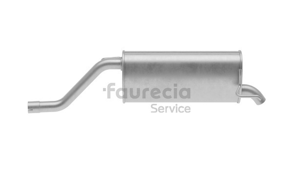 OEM 51782327 Faurecia Takaäänenvaimentaja FS25770 varten FIAT, ALFA ROMEO, LANCIA, ABARTH