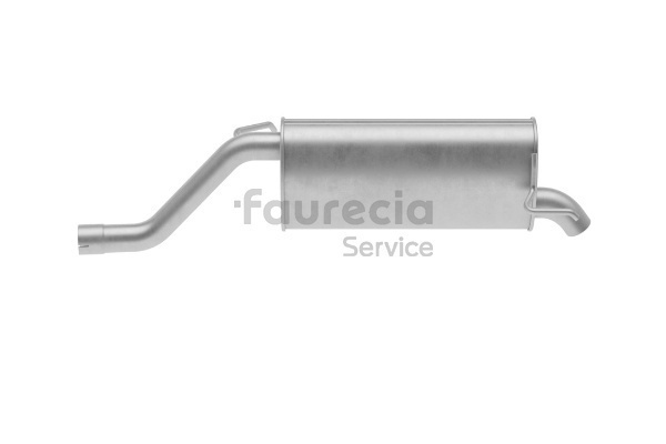 OEM 51782336 Faurecia Marmitta FS25787 per FIAT, ALFA ROMEO, LANCIA