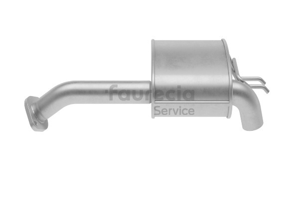 Faurecia Bakre eksospotte FS27079 Lyddemper eksos / bakre lyddemper Faurecia FS27079