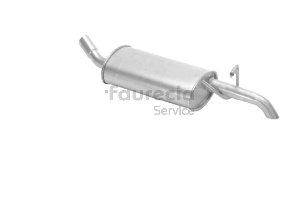 Faurecia Bakre eksospotte FS30004 Lyddemper eksos / bakre lyddemper Faurecia FS30004