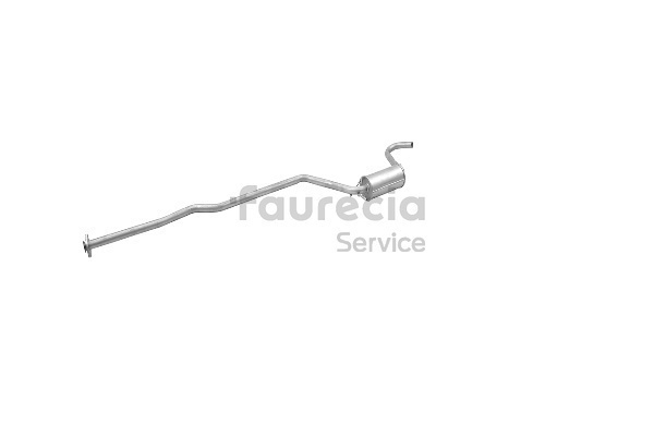 OEM 5020034 Faurecia Marmitta centrale FS30011 per FORD