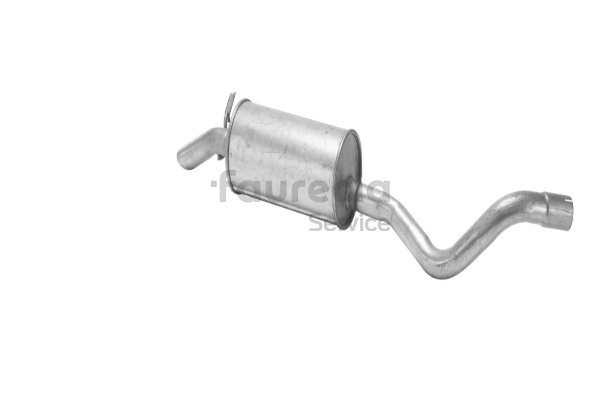 OEM 6643783 Faurecia Marmitta centrale FS30020 per FORD