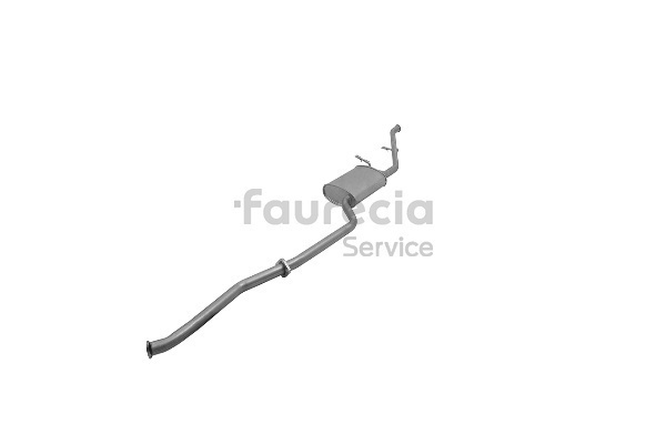 Faurecia Bakre eksospotte FS30022 Lyddemper eksos / bakre lyddemper Faurecia FS30022